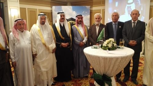 هیأتی از حزب دمکرات در مراسم روز استقلال عربستان سعودی شرکت نمود